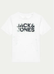 JACK & JONES Tricou Jcosplash 12257415 Alb Regular Fit