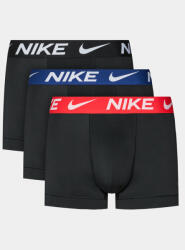 Nike Set 3 perechi de boxeri Trunk 3pk 0000KE1156 Negru