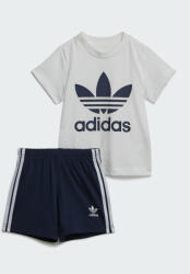 adidas Set tricou și pantaloni scurți sport Trefoil Shorts Tee Set IB8638 Albastru Regular Fit