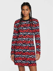 Moschino Rochie tricotată W5D0500M 4433 Negru Regular Fit