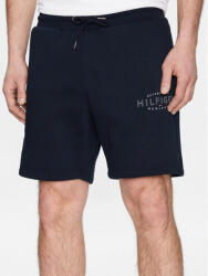 Tommy Hilfiger Pantaloni scurți sport Curve Logo MW0MW30014 Bleumarin Regular Fit