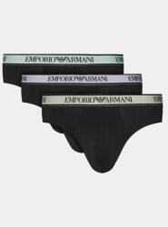 Emporio Armani Underwear Set 3 perechi de slipuri 111734 4R717 50620 Negru