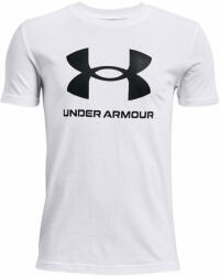 Under Armour Tricou Ua Sportstyle Logo 1363282 Alb Loose Fit