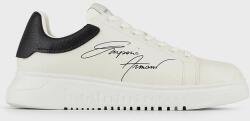 Giorgio Armani bőr cipő fehér - fehér Férfi 45 - answear - 99 990 Ft