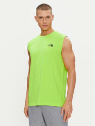 The North Face Tank top Simple Dome NF0A87R3 Verde Regular Fit
