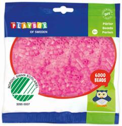 Playbox PlayBox: 5mm-es MIDI vasalható gyöngy pink színben 6000db-os csomag (2456284) - jatekshop