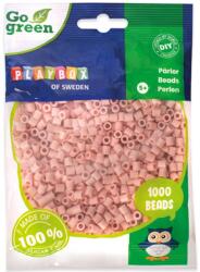Playbox PlayBox: Go Green 5mm-es MIDI vasalható gyöngy 1000db-os világos bézs színben (2456477) - jatekshop