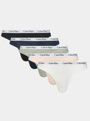 Calvin Klein Underwear Set 5 perechi de chiloți clasici de damă 000QD3586E Colorat