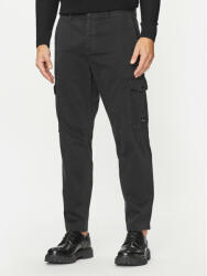 HUGO BOSS Pantaloni din material Sisla-5-Cargo 50501614 Negru Regular Fit