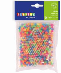 Playbox PlayBox: 5mm-es MIDI vasalható gyöngyök - Neon színek 1000db-os csomag (2456171) - jatekshop