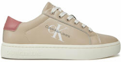 Calvin Klein Sneakers Classic Cupsole Laceup YW0YW01269 Écru