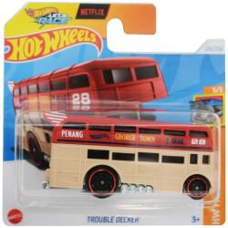Mattel Hot Wheels: Trouble Decker piros kisautó 1/64 - Mattel (5785/HTB45) - jatekshop