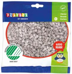 Playbox PlayBox: 5mm-es MIDI vasalható gyöngy szürke színben 6000db-os csomag (2456293) - jatekshop