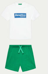 United Colors Of Benetton Set tricou și pantaloni scurți 3096GK00I Colorat Regular Fit - modivo - 99,00 RON