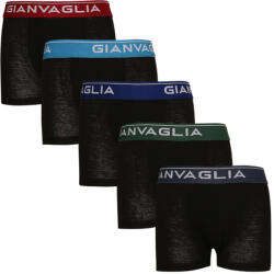 Gianvaglia 5PACK boxeri copii Gianvaglia negri (026) 140 (170098)