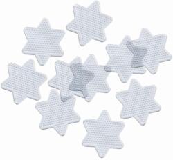 Playbox PlayBox: Csillag alakú alaplap csomag 5mm-es MIDI vasalható gyöngyökhöz 10cm 10db-os szett (2456278) - jatekshop