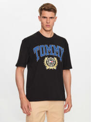 Tommy Jeans Tricou DM0DM16832 Negru Relaxed Fit