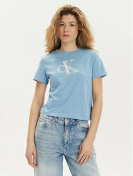 Calvin Klein Jeans Tricou Meta Baby J20J223165 Albastru Regular Fit