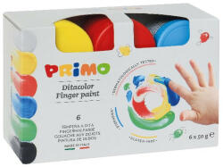 Primo Ujjfesték PRIMO dobozos 50 gr 6 db/készlet (226TD50S) - papir-bolt