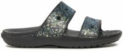 Crocs Şlapi Classic Glitter Sandal Kids 207788 Negru