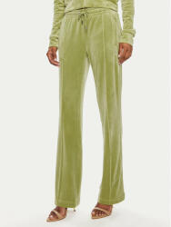 Juicy Couture Pantaloni trening Tina JCAPW045 Verde Regular Fit