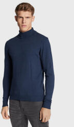 BLEND Bluză cu gât 20714624 Bleumarin Regular Fit