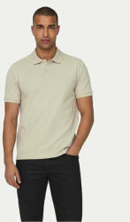 Only & Sons Tricou polo Tray 22029044 Gri Slim Fit