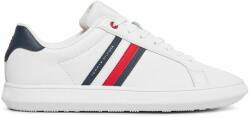 Tommy Hilfiger Sneakers Essential Leather Cupsole FM0FM04921 Alb