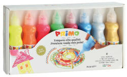 Primo Tempera PRIMO 50 ml 4 neon + 4 metál 8 db/készlet (2532FM8) - papir-bolt
