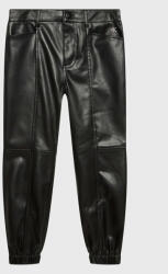 Calvin Klein Pantaloni din imitație de piele IG0IG01694 Negru Regular Fit