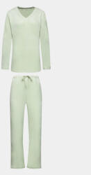 Selmark Pijama Polar Soft P6273 Verde Regular Fit