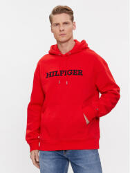 Tommy Hilfiger Bluză Monotype Embro MW0MW33062 Roșu Regular Fit