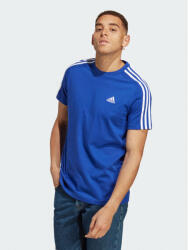 Adidas Tricou Essentials Single Jersey 3-Stripes T-Shirt IC9338 Albastru Regular Fit