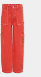 ONLY Pantaloni din material Vilje 15316877 Roșu Straight Fit