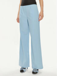 MSGM Pantaloni din material 3441MDP16 237200 Albastru celest Relaxed Fit
