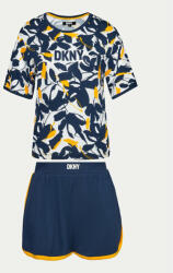 DKNY Pijama YI70014 Bleumarin Regular Fit