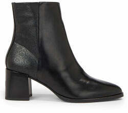 Calvin Klein Botine Almond Ankle Boot 55 - Epi Mn Mx HW0HW01701 Negru