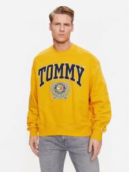 Tommy Hilfiger Bluză College Graphic DM0DM16804 Galben Boxy Fit