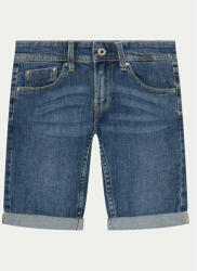 Pepe Jeans Pantaloni scurți de blugi Slim Short Jr PB800791MR5 Albastru Slim Fit