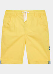 United Colors Of Benetton Pantalon scurți din material 4AC7C901T Galben Regular Fit