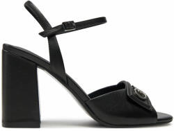 Calvin Klein Sandale Heel Sandal 85 Relock Lth HW0HW01937 Negru