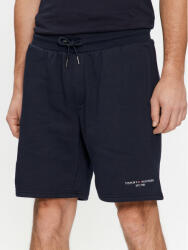 Tommy Hilfiger Pantaloni scurți sport Logo MW0MW34201 Bleumarin Regular Fit