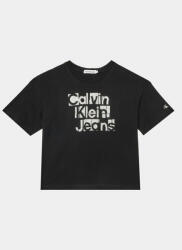 Calvin Klein Tricou Metallic IG0IG02340 Negru Regular Fit