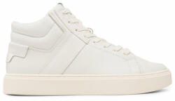 Calvin Klein Sneakers High Top Lace Up Lth HM0HM01057 Alb