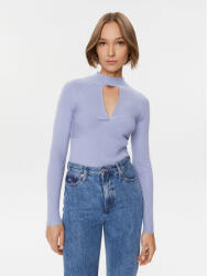 GUESS Bluză cu gât W3BR21 Z2YK2 Violet Slim Fit