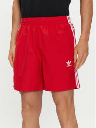 Adidas Pantaloni scurți pentru înot Originals Adicolor 3-Stripes Swim Shorts H44768 Roșu