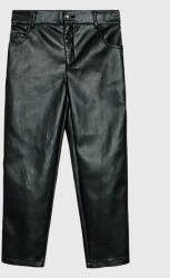 GUESS Pantaloni din imitație de piele J3RB17 WF8P0 Negru Regular Fit