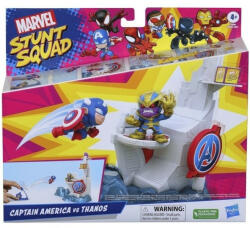 Hasbro Set Hasbro Marvel: Echipa de cascadori, Mini set de joc Captain America vs Thanos (5010994180997)