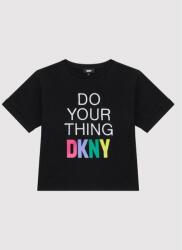 DKNY Tricou D35S31 M Negru Relaxed Fit