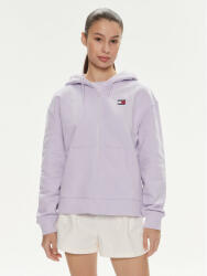 Tommy Hilfiger Bluză Badge DW0DW17955 Violet Relaxed Fit